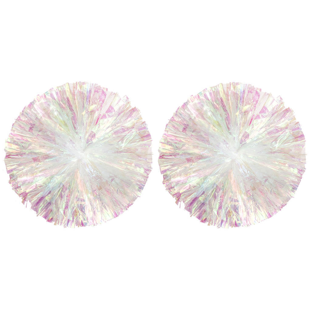 Iridescent Cheer Pom Poms