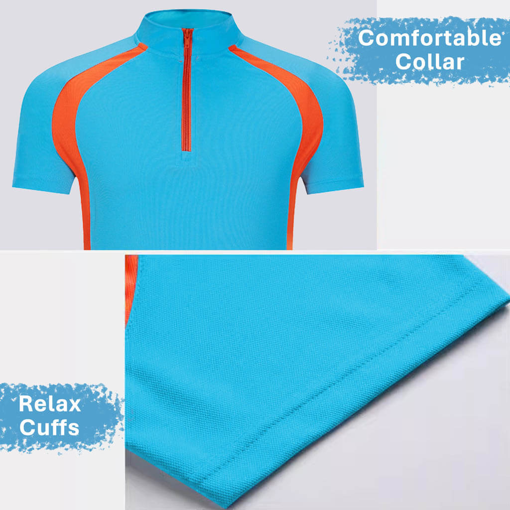 custom color blocked softball jersey for men details comfortable collar relax cuffs