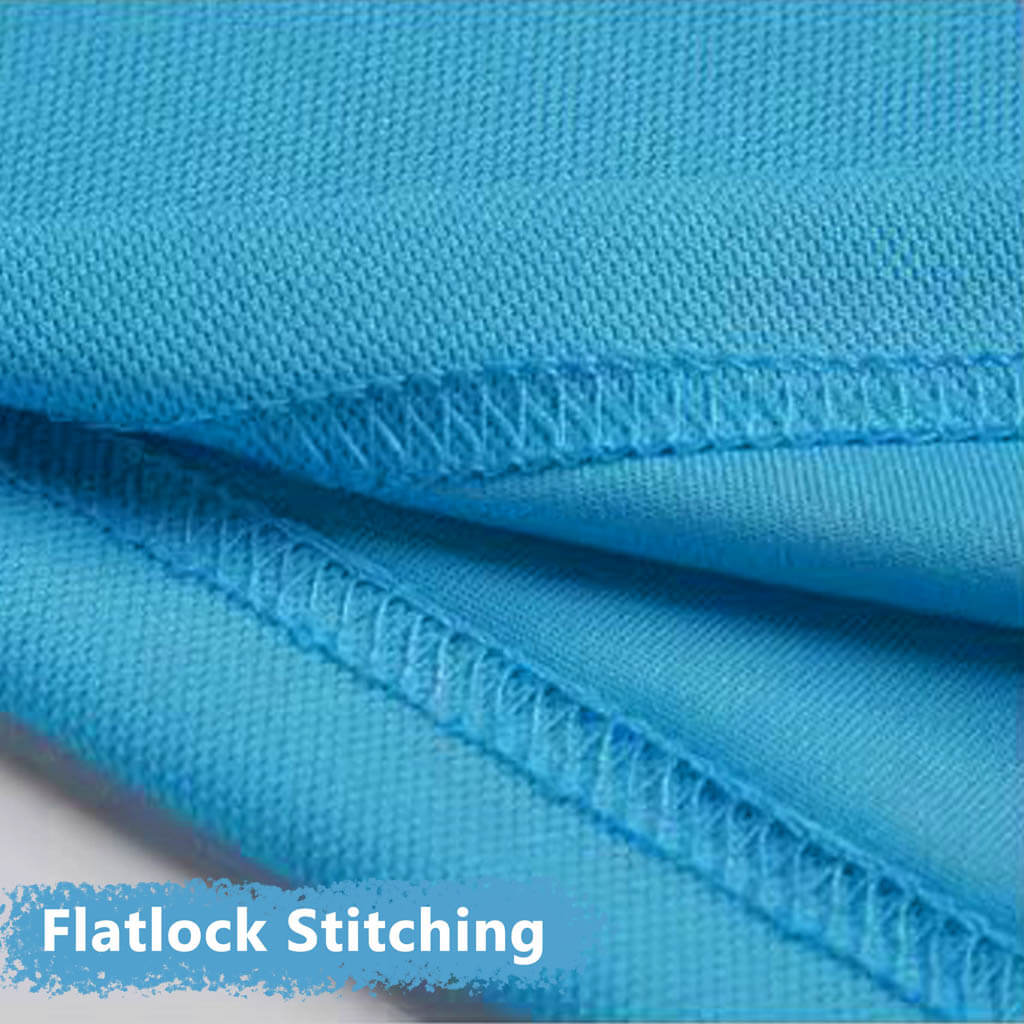 custom color blocked softball jersey for men details flatlock stitching