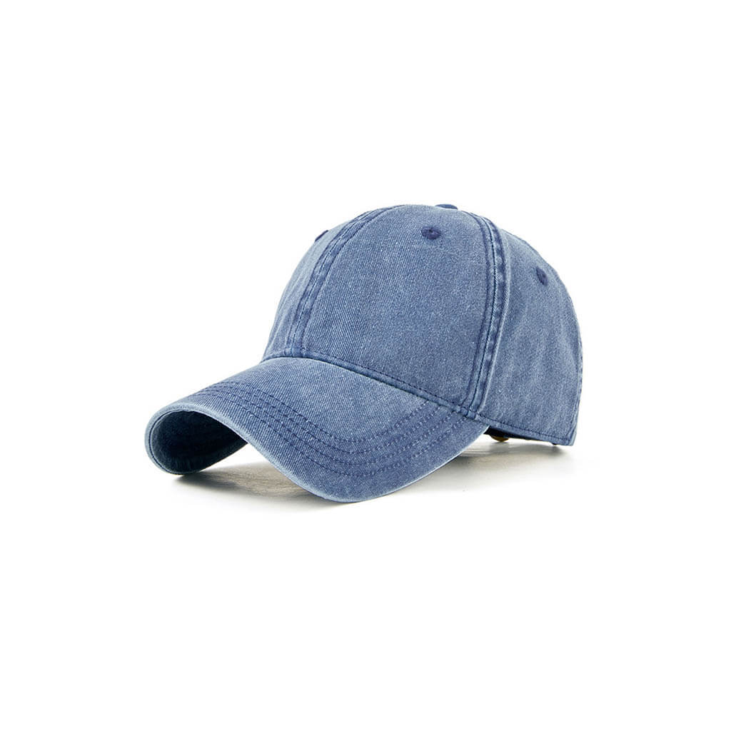 Men's Vintage Washed Cotton Baseball Cap - Embroidered Supernatural Dad Hat, Adjustable, Sun Protection