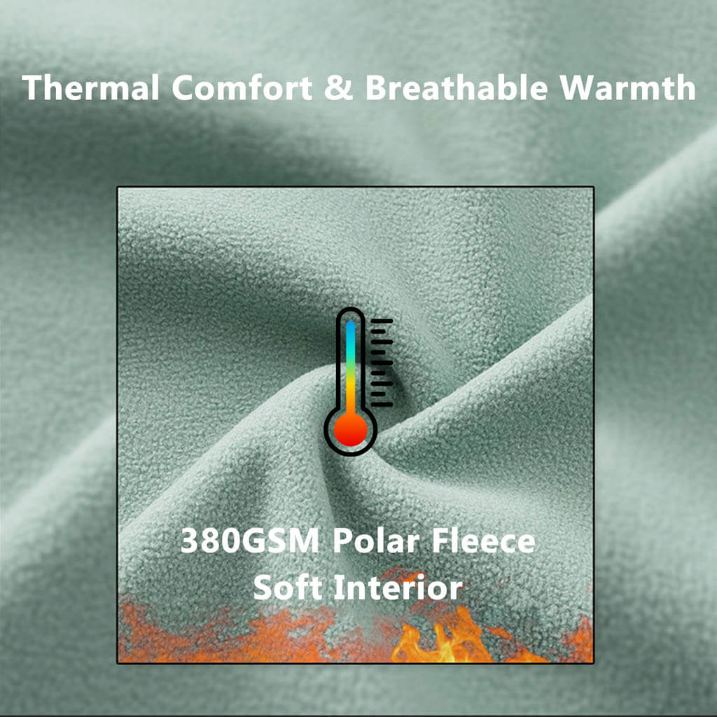 custom mens 3 in 1 waterproof jacket polar fleece