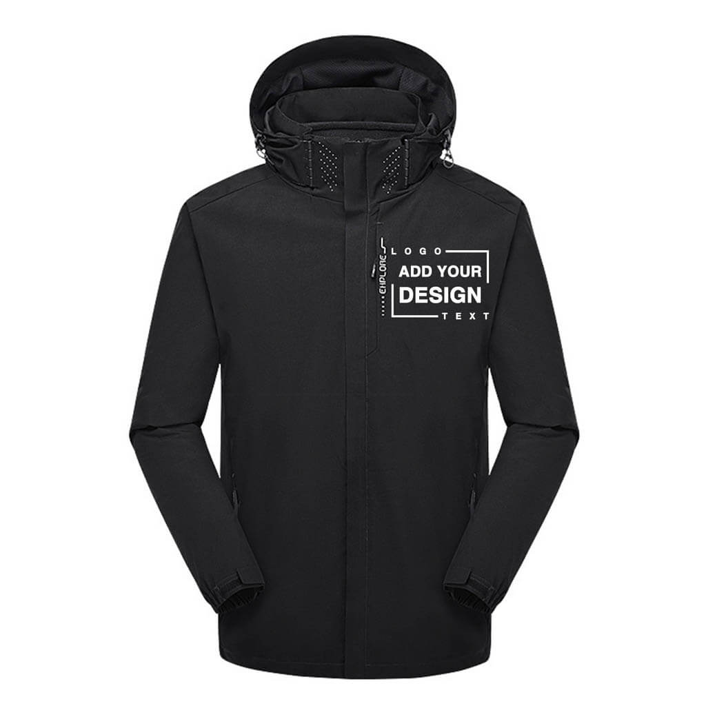 Custom Men's 3 in 1 Waterproof Jacket – Power Rich Sports Inc