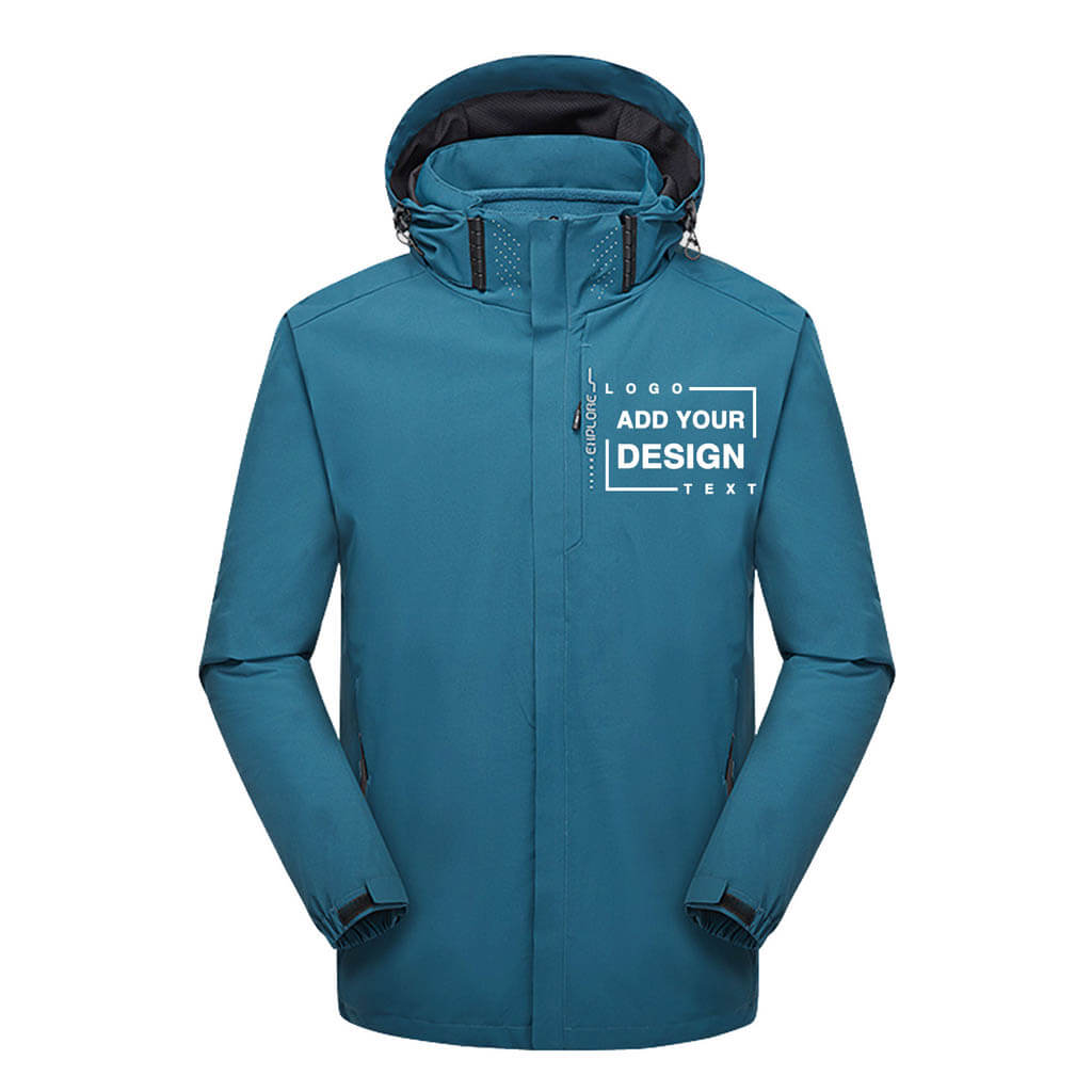 Custom Men's 3 in 1 Waterproof Jacket – Power Rich Sports Inc