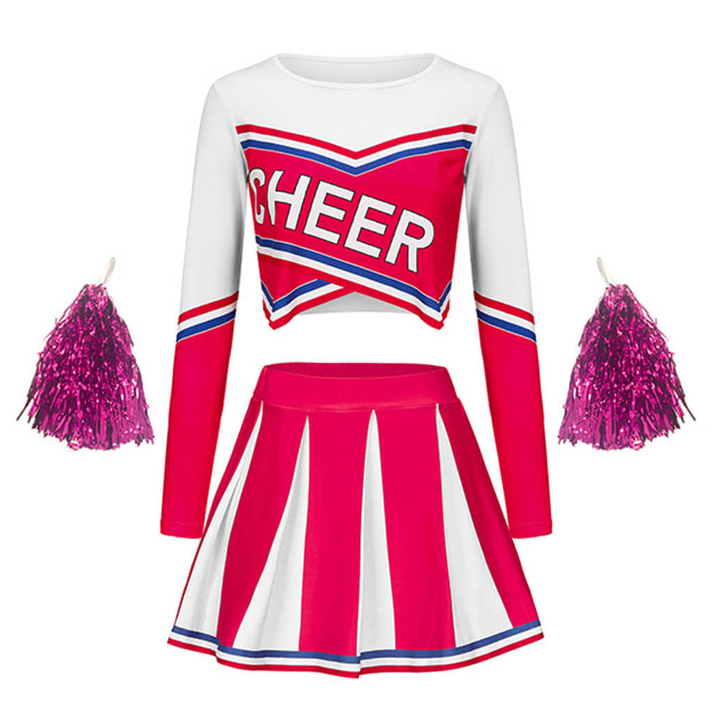 cheerleading gear Custom Purple Cheer Uniforms for Women