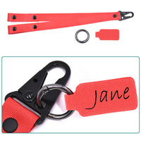 Cheer Pom Pom Holder - Adjustable Straps & Name Tag for Easy, Hands-Free Cheer Gear Carrying