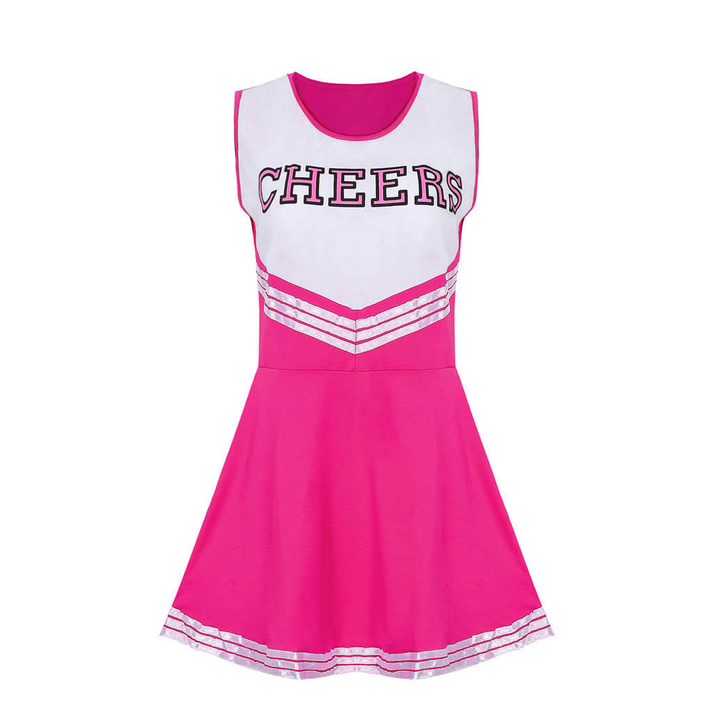 pink cheerleader dress Cheerleader Costume, Child, Pink