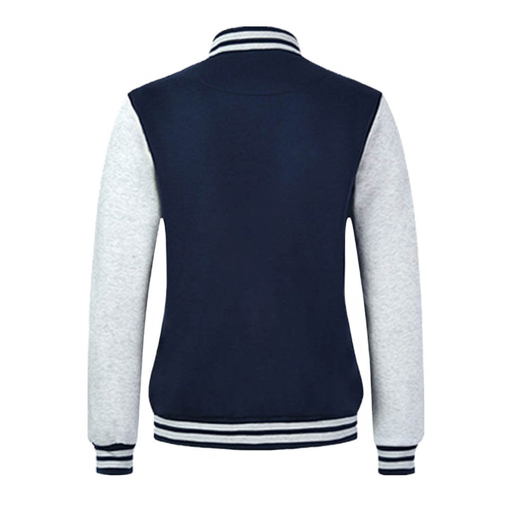 Custom Snap Button Baseball Jackets for Men – Power Rich Sports Inc