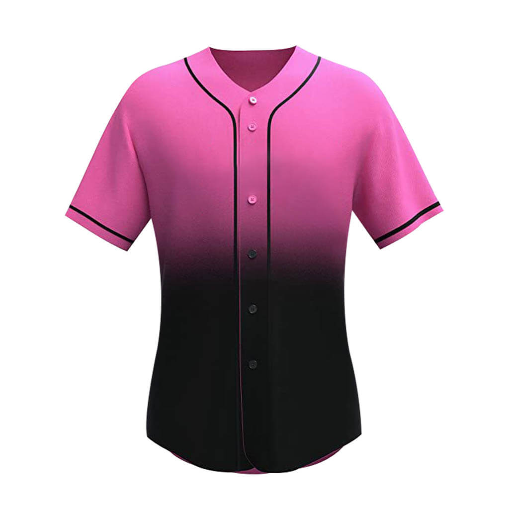 Custom Women’s Gradient Baseball Jersey Shirts Orange Blue / L